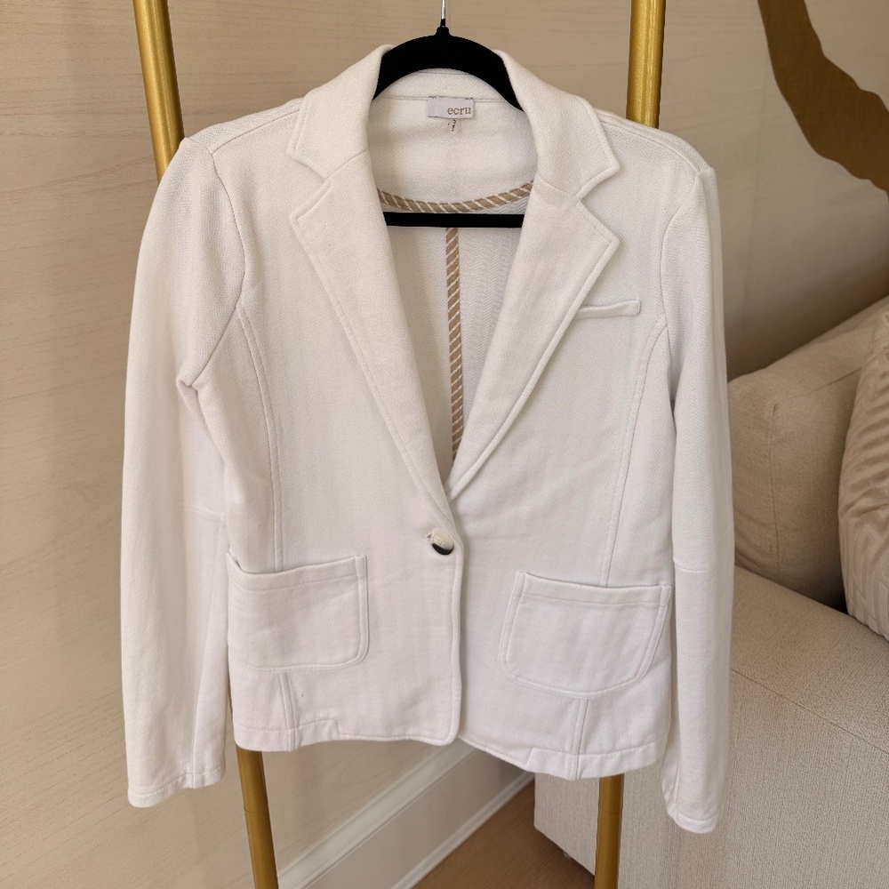 White tailored Blazer - Size S - Like new